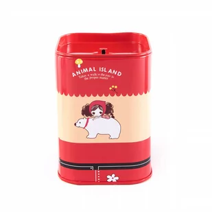 Skarbonka Dla Dziewczynki Puszka Różne Kolory - Skarbonki - miniaturka - grafika 1