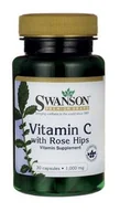 Witaminy i minerały - Swanson Witamina C z dziką różą 1000mg 30 kapsułek - miniaturka - grafika 1