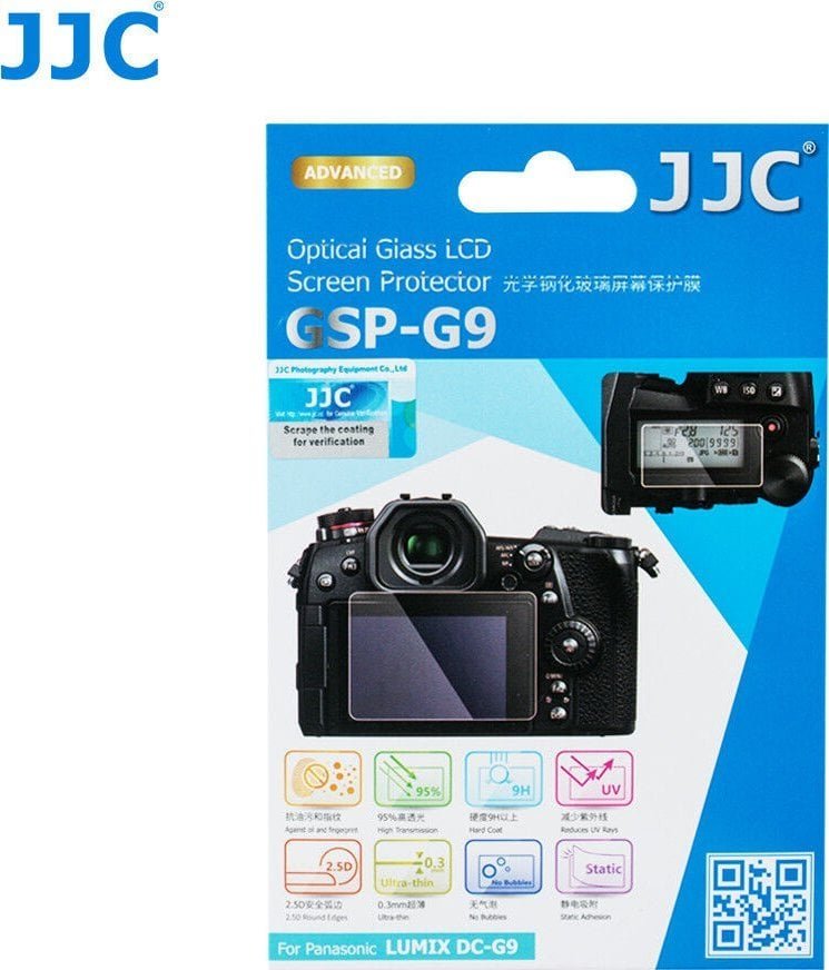 JJC Osłona LCD JJC GSP-G9 szkło
