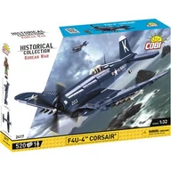 Klocki - COBI 2417 Historical Collection Korean War Wojna w Korei Samolot myśliwski Vought F4U-4 Corsair 510 klocków - miniaturka - grafika 1