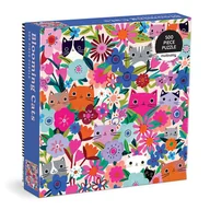 Puzzle - Puzzle rodzinne 500 el. Kwitnące kotki Mudpuppy - puzzle - miniaturka - grafika 1