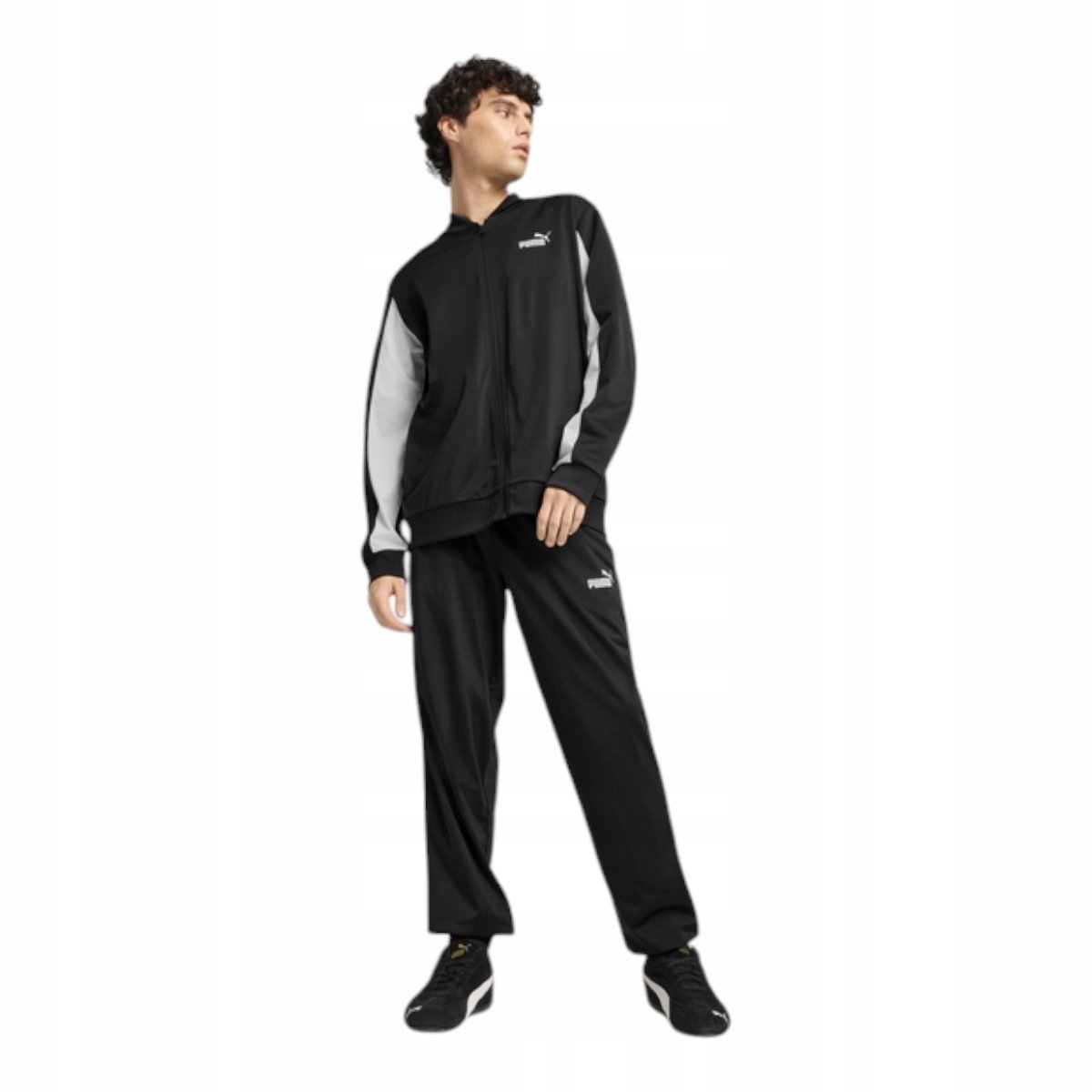 PUMA MĘSKI DRES KOMPLETNY POLY BASEBALL SUIT CZARNY r.M