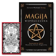 Ezoteryka - Pakiet Magija współczesna. Dwanaście lekcji wysokiej sztuki magicznej, Hermetic Tarot, karty - karty - miniaturka - grafika 1