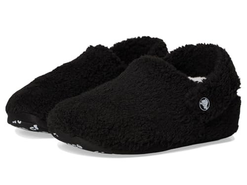 Crocs Klasyczne kapcie Cozzzy K, czarne, 3 UK, Czarny, 34 EU