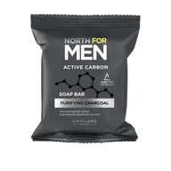 Mydła - North For Men Active Carbon, Mydło, 100g - miniaturka - grafika 1