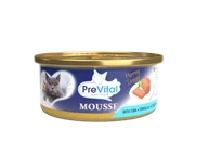 Mokra karma dla kotów - Mus dla dorosłych kotów z tuńczykiem 85g PreVital mini - miniaturka - grafika 1