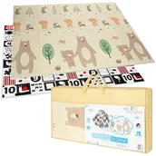 Maty piankowe - Mata piankowa do zabawy 200x150 cm Misie / Bocioland - miniaturka - grafika 1