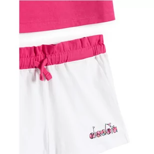 Zestaw dziewczęcy DIADORA JG.SET SL BLOOM - Koszulki dla dziewczynek - miniaturka - grafika 2