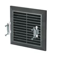 Kratki wentylacyjne - Osłona wentylatora 14x14 TUS grafit - miniaturka - grafika 1