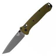 Noże - Outlet - Benchmade Bailout Nóż z blokadą AXIS Zielony Aluminium 537GY-1 - miniaturka - grafika 1