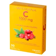 Witaminy i minerały - Nexon Pharma Witamina C 1000 mg, 30 kapsułek - miniaturka - grafika 1