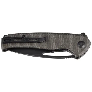 Nóż składany Sencut Mims Dark Green Canvas Micarta, Black Stonewashed 9Cr18MoV (S21013-3) - Noże - miniaturka - grafika 7