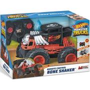 Zabawki zdalnie sterowane - Mondo, Hot Wheels, pojazd R/C Monster Trucks Bone Shaker - miniaturka - grafika 1