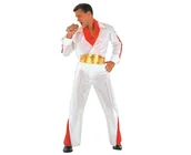 Stroje karnawałowe - Zestaw dla dorosłych "Elegancki Elvis" (koszula, spodnie, pasek, chusta), rozm. M - miniaturka - grafika 1