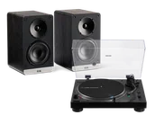 Zestawy stereo - Audio-Technica AT-LP120XBT-USB (czarny) + Connex (czarny) - miniaturka - grafika 1