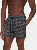 Kąpielówki męskie - HUGO Szorty kąpielowe Rik 50533795 Szary Regular Fit - miniaturka - grafika 1