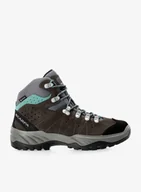 Buty trekkingowe damskie - Buty turystyczne damskie Scarpa Mistral GTX - smoke/lagoon - miniaturka - grafika 1