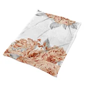 Koce - Koc, narzuta, FABRICSY, pomarańczowy, 100x135 cm - miniaturka - grafika 1