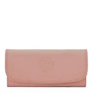 Portfele - Kipling Damski portfel Money Land, technologia antyhakerska RFID, nylonowy portfel zatrzaskowy, delikatna róża, 18 cm dł. x 10 cm wys. x 3 cm, damski portfel pieniędzy, portfel z technologią - miniaturka - grafika 1