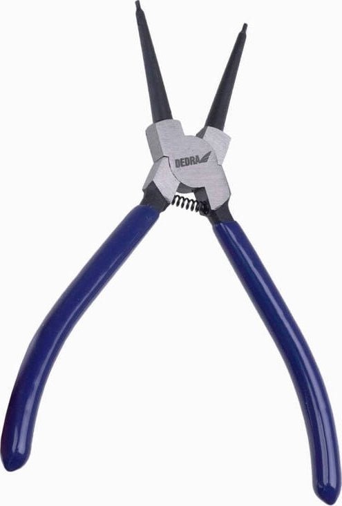 Dedra Szczypce Segera do pierścieni osadczych 180mm, wew. proste