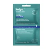 Maseczki do twarzy - Tołpa dermo face, sebio, maska-peeling-żel 4w1 korygująca niedoskonałości, 2x6ml - miniaturka - grafika 1