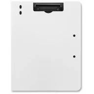 Teczki i skoroszyty - Penmate Deska z dwoma klipami i okładką biała - miniaturka - grafika 1
