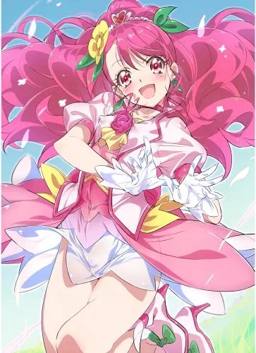 Plakat Healin Good Precure hgp_003 A2 (custom)