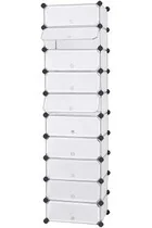 Szafka Na Buty Organizer Do Przechowywania Butów Na Ubrania Modułowa Wysoka - Szafki na buty - miniaturka - grafika 5