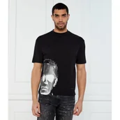 Koszulki męskie - Karl Lagerfeld T-shirt | Oversize fit - miniaturka - grafika 1