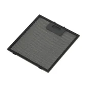 Filtry do okapów - Maan Filtr aluminiowy/przeciwtłuszczowy, rozmiar 200 X 119 X 9 Czarny 880788 - miniaturka - grafika 1