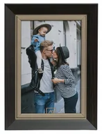 Ramki na zdjęcia - Ramka na zdjęcie 15x21 Flash ciemny brąz - miniaturka - grafika 1