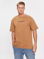 Koszulki męskie - Only & Sons T-Shirt 22027063 Brązowy Regular Fit - miniaturka - grafika 1