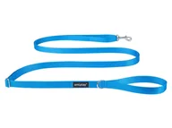 Smycze dla psów - Ami Play Smycz regulowana Easy Fix Basic S 160-300 x 1cm Niebieski - miniaturka - grafika 1