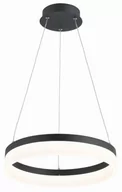 Lampy sufitowe - Cornelia - lampa wisząca 1 płomienna LED antracyt - miniaturka - grafika 1