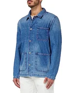 Kurtki męskie - Pepe Jeans Kurtka męska Ray, Niebieski (denim), XL - miniaturka - grafika 1
