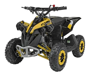 Mini Quad Spalinowy Pojazd RENEGADE HIPERFECT 49CC Żółty - Zabawki interaktywne dla dzieci - miniaturka - grafika 1