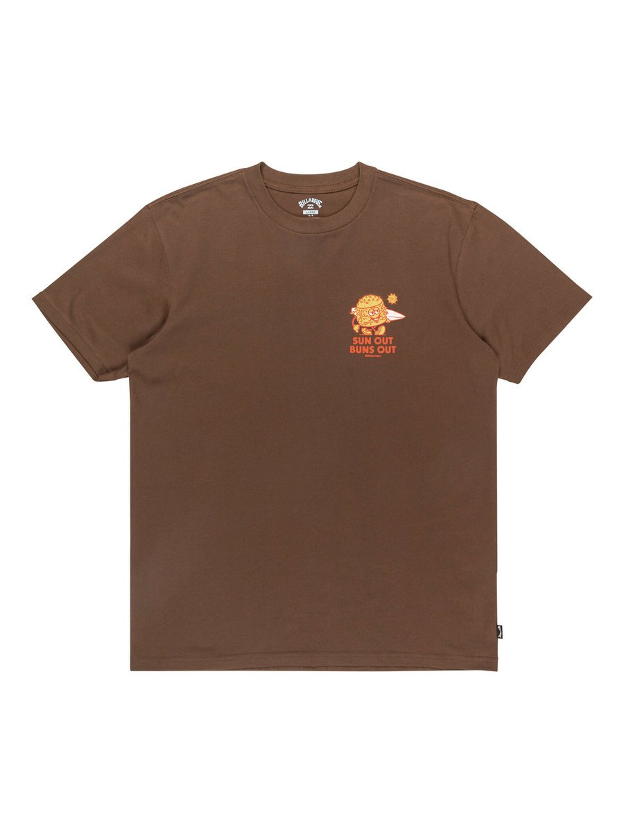 Billabong T-Shirt Męskie Brązowy EBYZT00363-CSR0