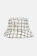 Czapki damskie - Tommy Hilfiger kapelusz z domieszką wełny kolor biały AW0AW16618 - miniaturka - grafika 1