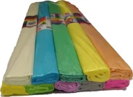 Szkolne artykuły papiernicze - KW Trade Bibuła marszczona MIX 10 kolorów pastelowych - miniaturka - grafika 1