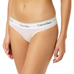 Calvin Klein stringi Majtki typu tanga Mężczyźni , Różowy (Nymphs Thigh) , S - Majtki damskie - miniaturka - grafika 1