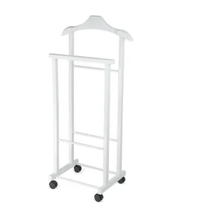 Compactor Organizacja garderoby - Wieszak na ubrania 97x33x29 cm, na kółkach, biały RAN7877 - Pudła i pojemniki do przechowywania - miniaturka - grafika 1