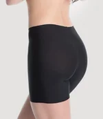 Komplety bielizny - Bermudy damskie bezszwowe wygłądzające COMFORT Julimex czarne  L - miniaturka - grafika 1