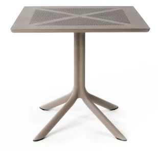 Stół Nardi CLIPX 70 Tortora - Stoły ogrodowe - miniaturka - grafika 1