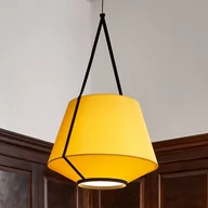 Lampy sufitowe - Forestier Carrie M żyrandol, żółty - miniaturka - grafika 1