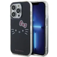 Etui i futerały do telefonów - Etui HELLO KITTY IML Kitty Face do Apple iPhone 15 Pro Max Czarny - miniaturka - grafika 1
