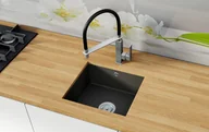 Zlewozmywaki - Exclusive Of Style / Novis Podblatowy Beton Ciemny - miniaturka - grafika 1