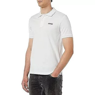 Diesel T-Smith-DIV koszulka polo Koszulka męska, Jasny biały, 3XL - Koszulki męskie - miniaturka - grafika 1