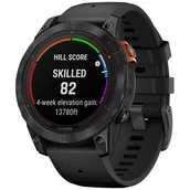 Smartwatch - Zegarek Garmin 010-02777-01 Fenix 7 Pro Solar - Slate Gray - miniaturka - grafika 1