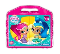 Klocki - Cubes 12 Shimmer and shine - CLEMENTONI - miniaturka - grafika 1