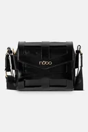 Torebki damskie - Listonoszka Nobo "Zbrojka 27" czarna - miniaturka - grafika 1